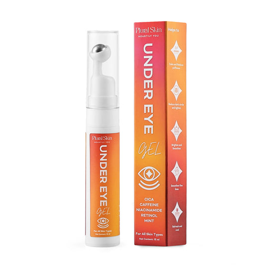 Under Eye Gel with Caffeine, Niacinamide and Retinol