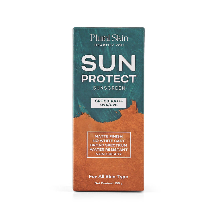 Sun Protect Sunscreen SPF 50 PA+++ UVA/UVB Matte Finish, Waterproof Sunscreen