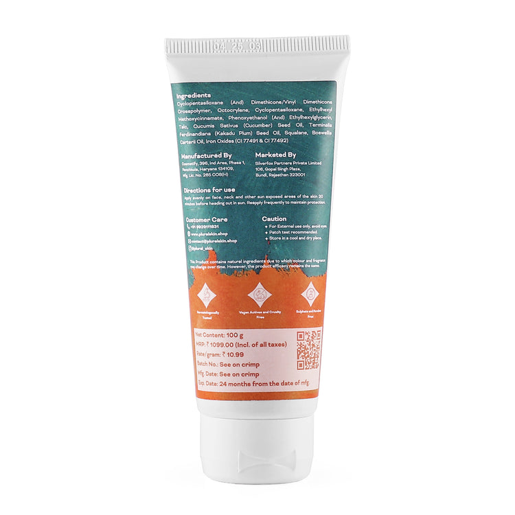 Sun Protect Sunscreen SPF 50 PA+++ UVA/UVB Matte Finish, Waterproof Sunscreen