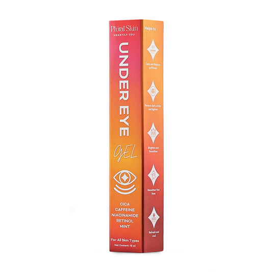 Under Eye Gel with Caffeine, Niacinamide and Retinol