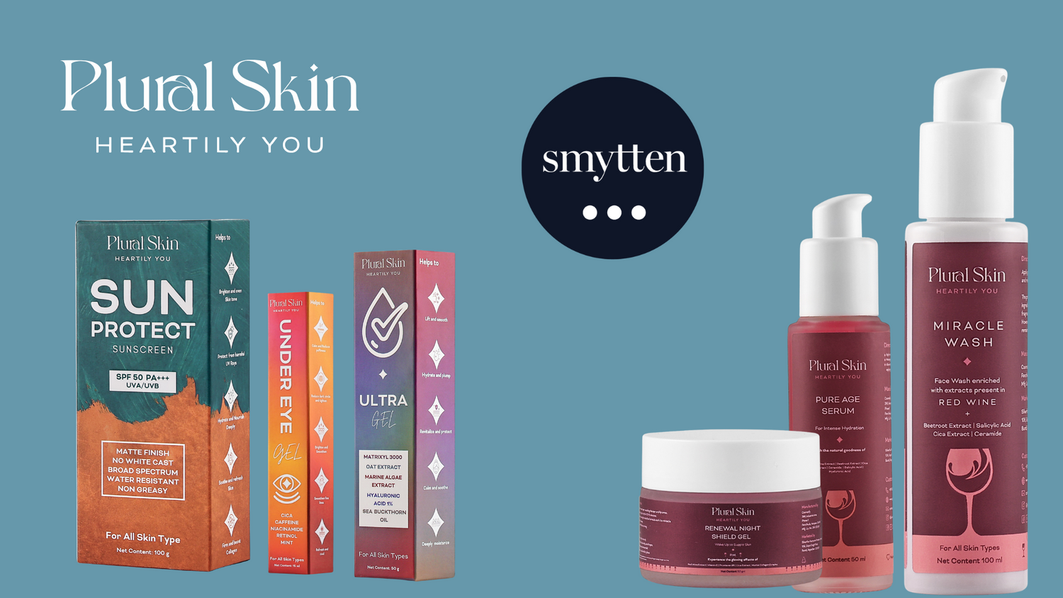 Plural Skin is Now on Smytten! Explore Our Complete Skincare Range