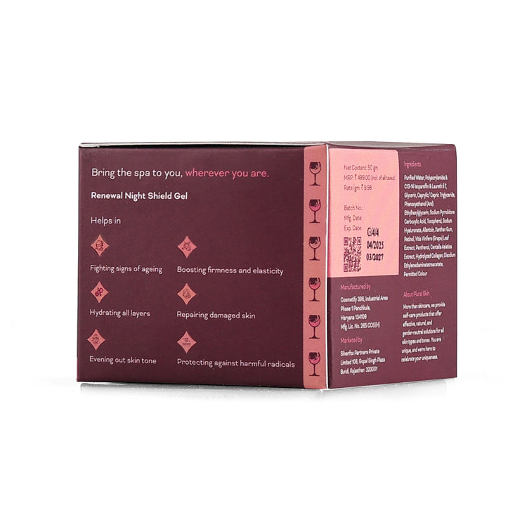 Renewal Night Sheild Gel with Marine Collagen Complex