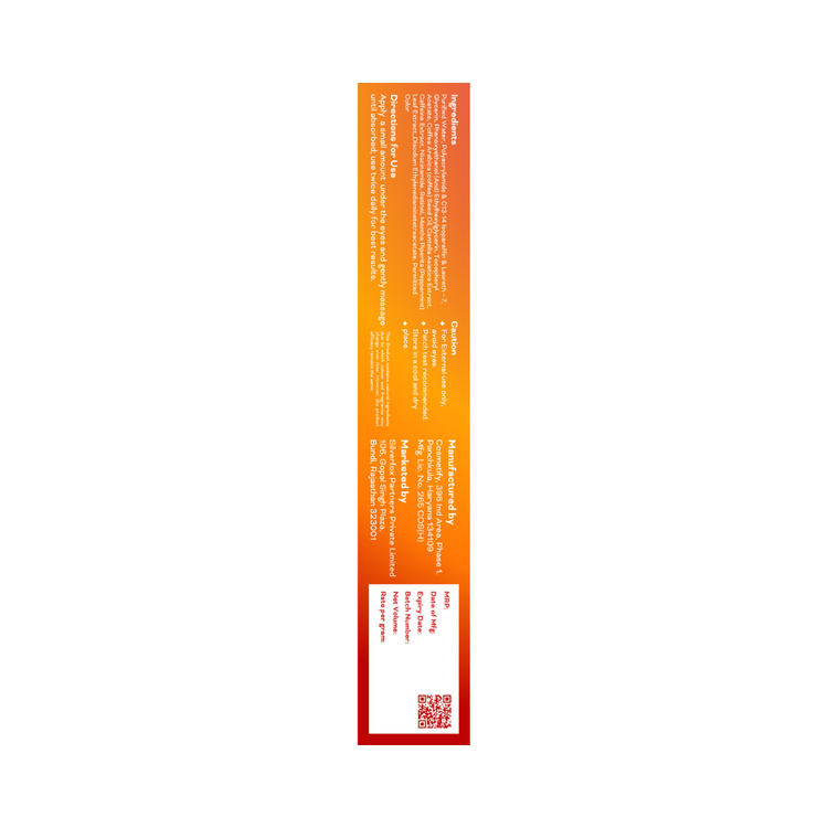 Under Eye Gel with Caffeine, Niacinamide and Retinol