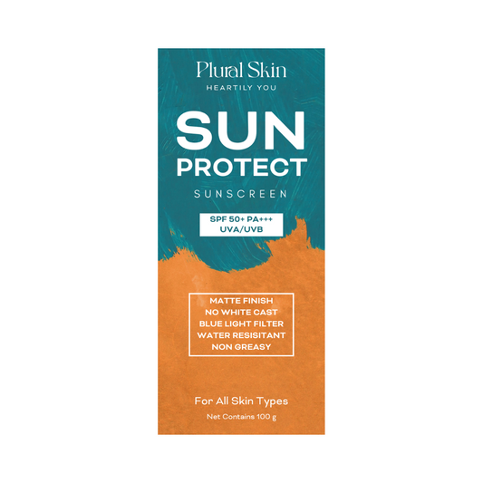Sun Protect Sunscreen SPF 50+ PA+++ UVA/UVB Matte Finish, Waterproof Sunscreen